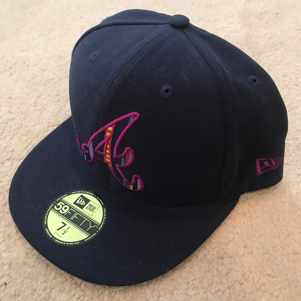 NWT NEW ERA 59FIFTY Atlanta Braves MLB Fitted Hat